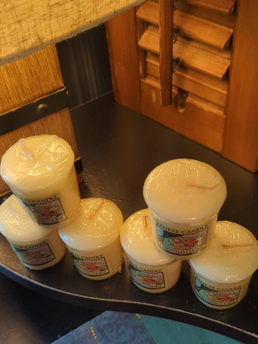 Yankee Candle Sampler Votive Christmas Cookie Vanilla Nutmeg Lot x 6 NEW NIP 💫